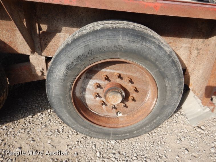 image for item KA9497 2005 Belshe T18  equipment trailer