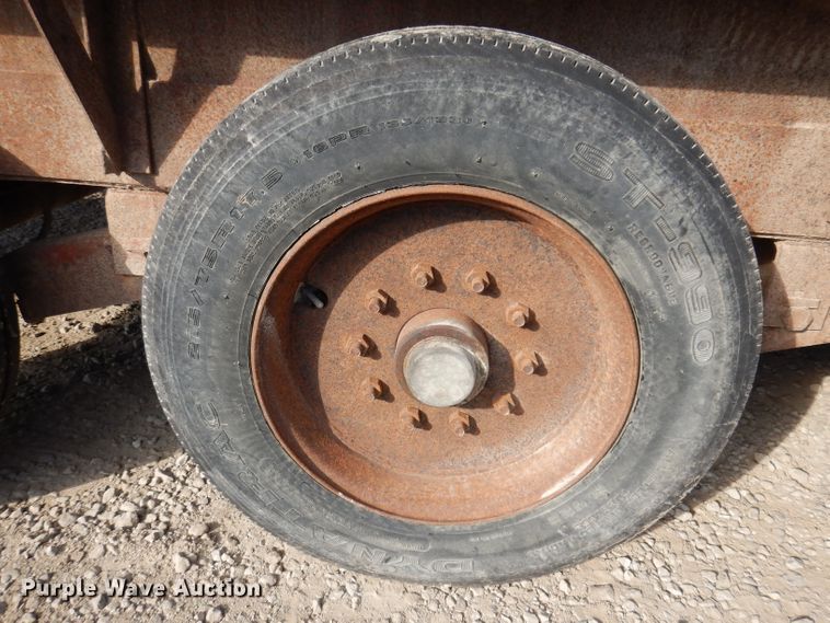 image for item KA9497 2005 Belshe T18  equipment trailer