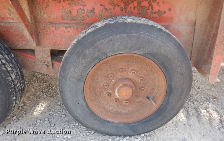 image for item KA9497 2005 Belshe T18  equipment trailer