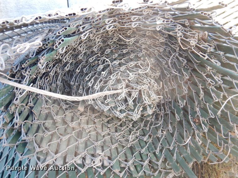image for item KH9119 (5) rolls of 6' chain link fencing