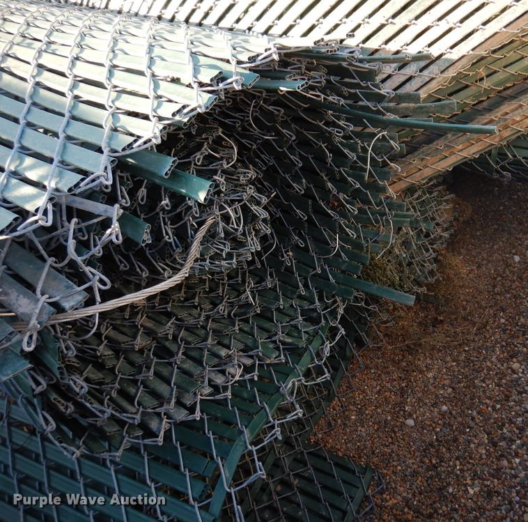 image for item KH9119 (5) rolls of 6' chain link fencing