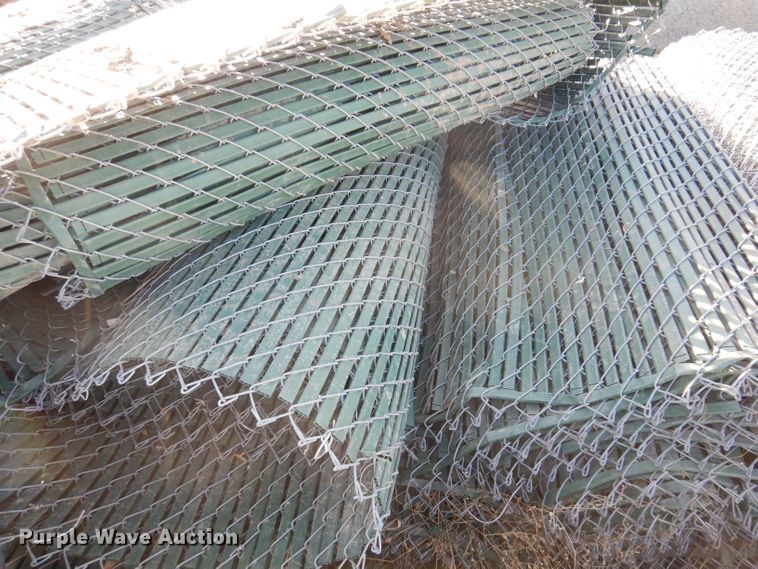 image for item KH9119 (5) rolls of 6' chain link fencing