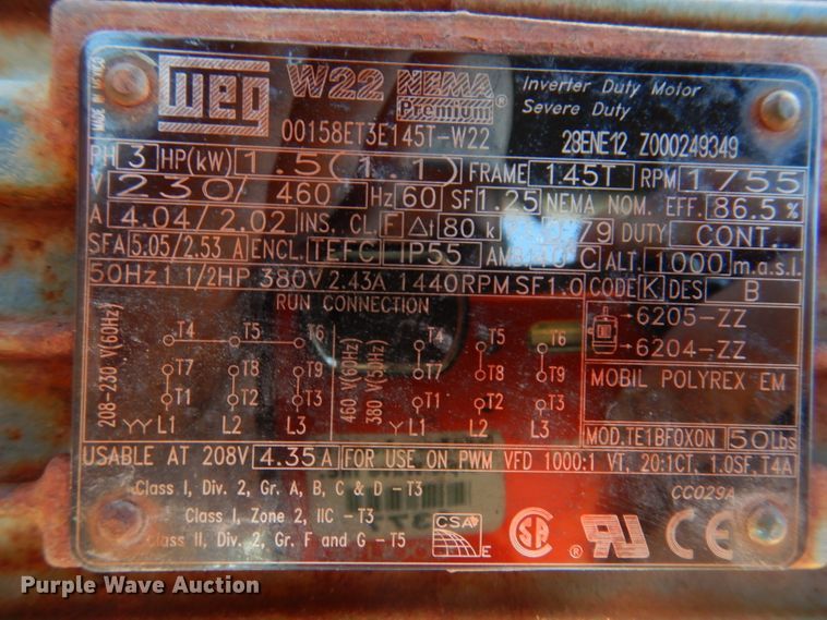 image for item KH9122 Zabel Equipment 1625  conveyor