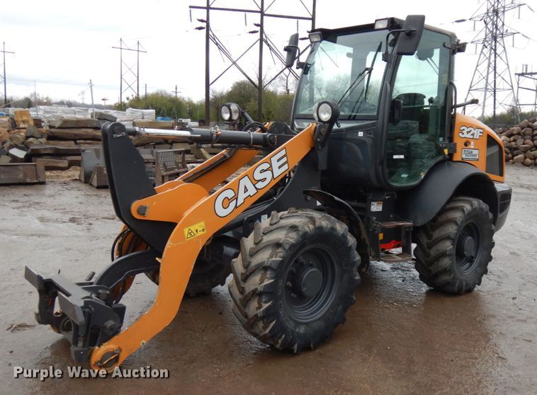 image for item KK9707 2018 Case 321F  wheel loader