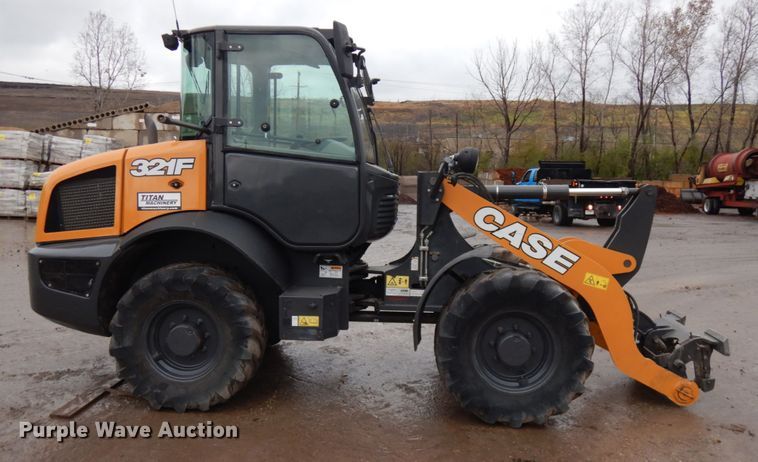 image for item KK9707 2018 Case 321F  wheel loader