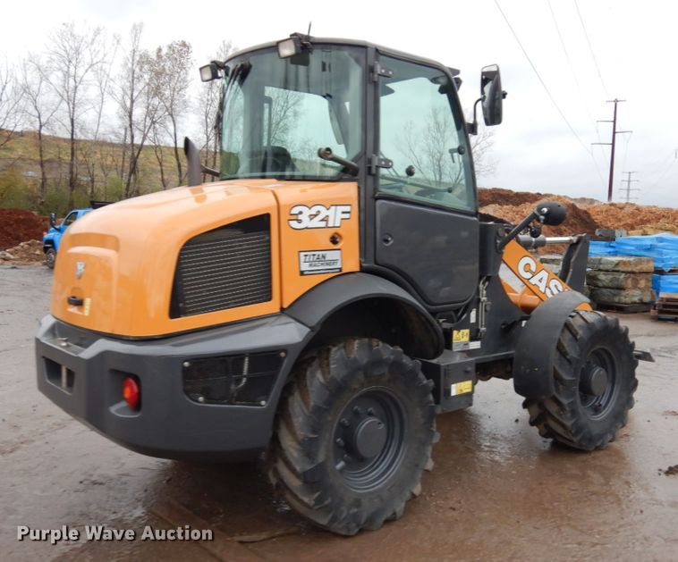 image for item KK9707 2018 Case 321F  wheel loader