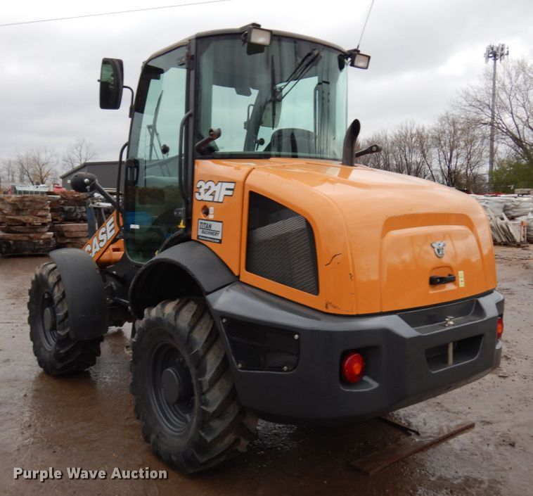 image for item KK9707 2018 Case 321F  wheel loader