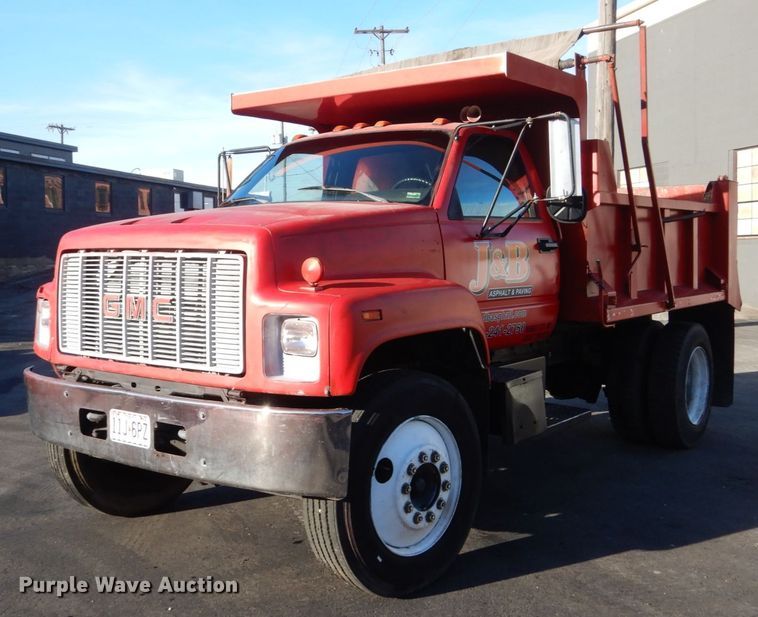 image for item KO9790 1990 GMC TopKick  dump truck