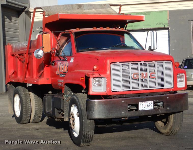 image for item KO9790 1990 GMC TopKick  dump truck