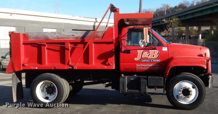 image for item KO9790 1990 GMC TopKick  dump truck