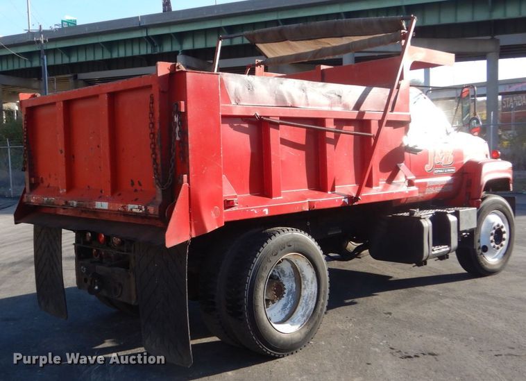 image for item KO9790 1990 GMC TopKick  dump truck