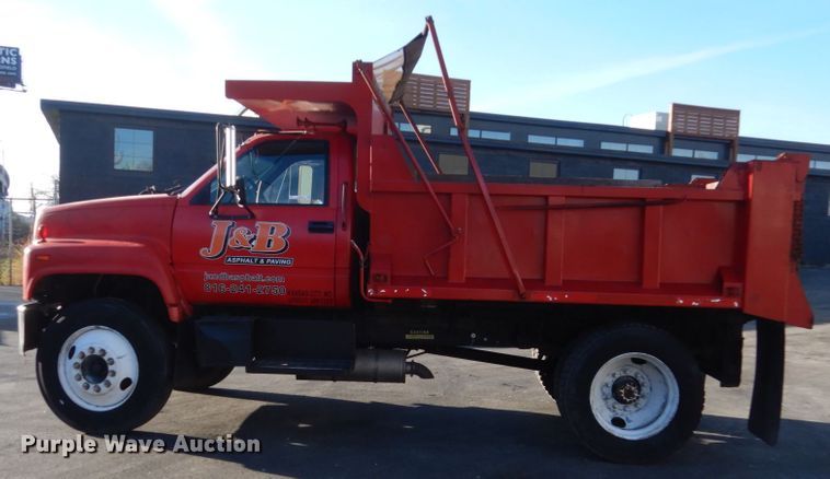 image for item KO9790 1990 GMC TopKick  dump truck
