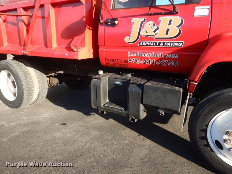 image for item KO9790 1990 GMC TopKick  dump truck