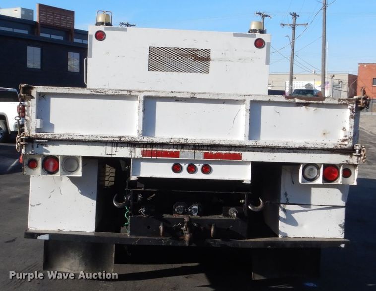 image for item KO9791 2001 International 4700  Crew Cab dump truck