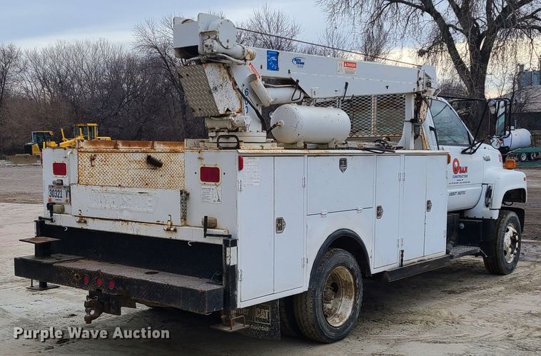 image for item KO9793 1990 GMC Top Kick C7000  utility / service truck