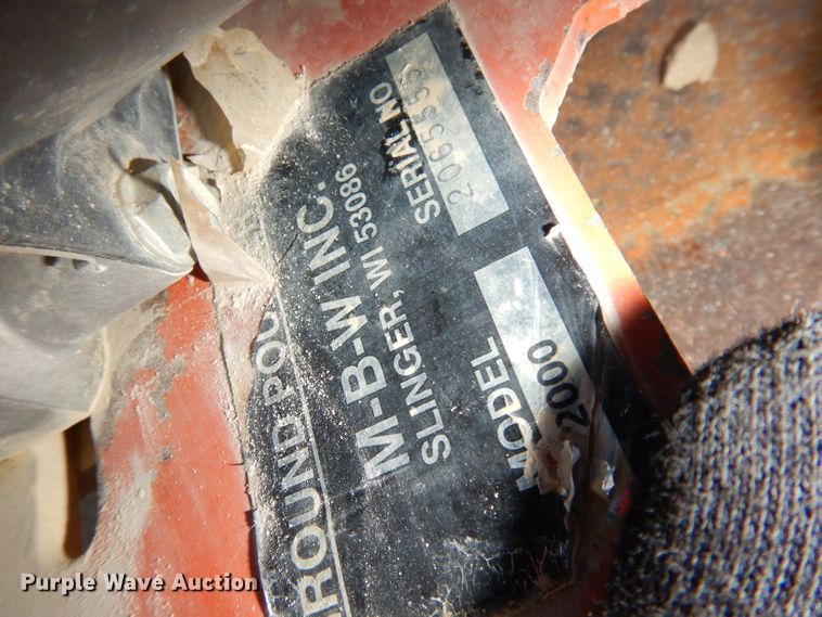 image for item KS9062 MBW AP2000  plate compactor