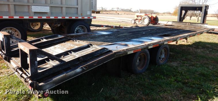 image for item KY9565 2006 Shop built  equipment trailer