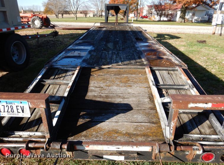 image for item KY9565 2006 Shop built  equipment trailer