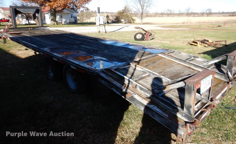 image for item KY9565 2006 Shop built  equipment trailer