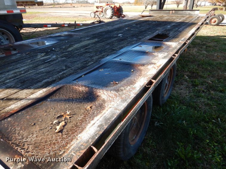 image for item KY9565 2006 Shop built  equipment trailer