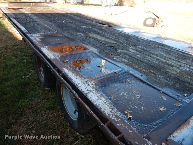 image for item KY9565 2006 Shop built  equipment trailer