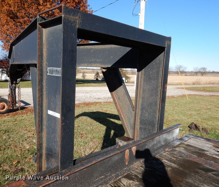 image for item KY9565 2006 Shop built  equipment trailer