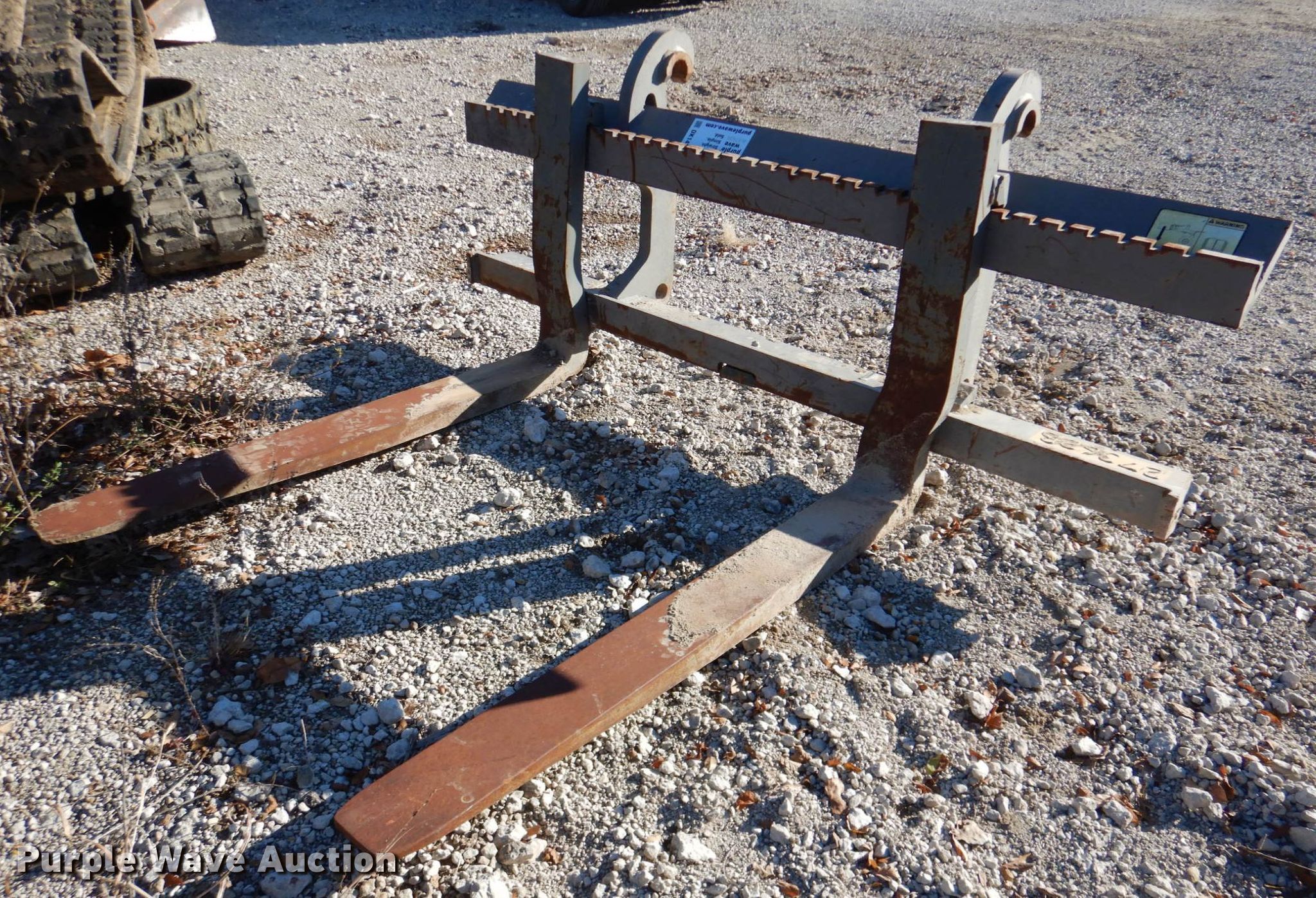 Volvo 56" L loader forks in Lansing, KS Item DK1434 sold Purple Wave