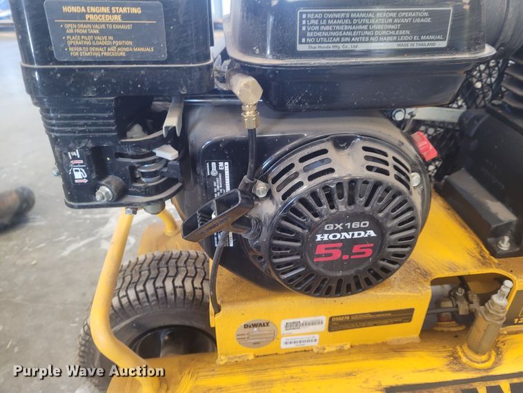 image for item BY9472 2006 DeWalt Emglo D55270  air compressor