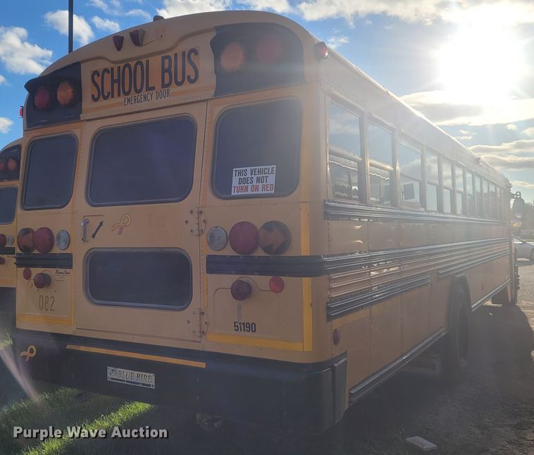 image for item BY9476 2008 Blue Bird Vision  school bus