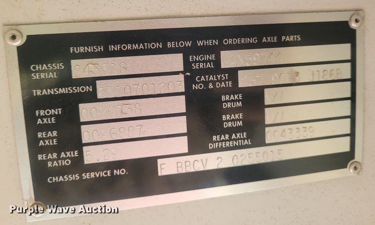 image for item BY9477 2007 Blue Bird Vision  school bus