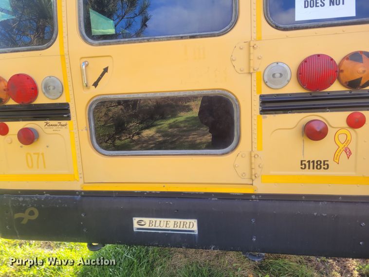 image for item BY9477 2007 Blue Bird Vision  school bus