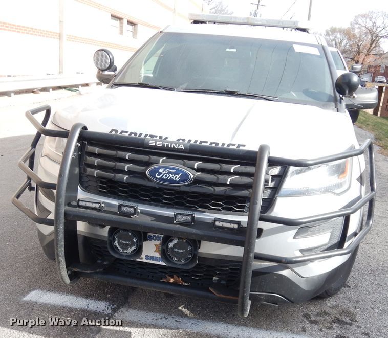 image for item DK3154 2016 Ford Explorer Police Interceptor  SUV