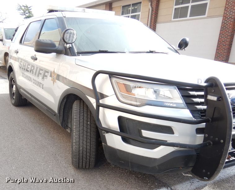 image for item DK3154 2016 Ford Explorer Police Interceptor  SUV