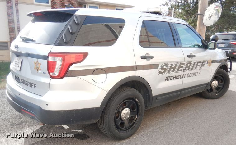 image for item DK3154 2016 Ford Explorer Police Interceptor  SUV