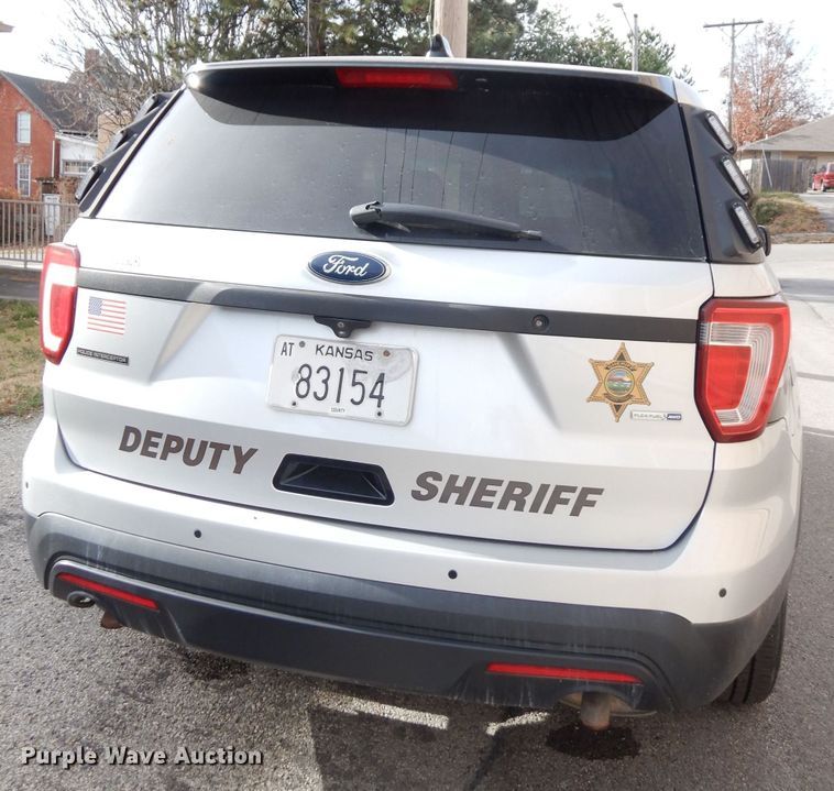 image for item DK3154 2016 Ford Explorer Police Interceptor  SUV