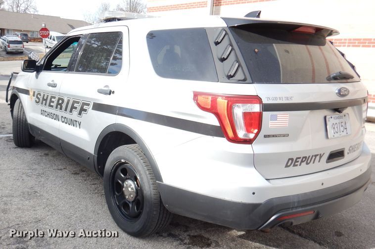 image for item DK3154 2016 Ford Explorer Police Interceptor  SUV