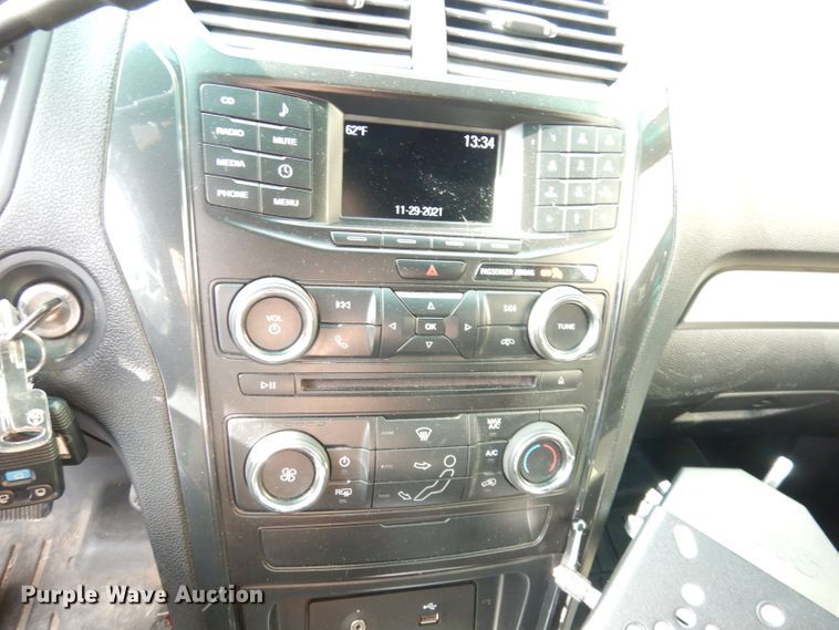 image for item DK3154 2016 Ford Explorer Police Interceptor  SUV