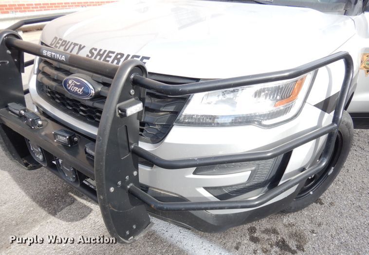 image for item DK3154 2016 Ford Explorer Police Interceptor  SUV