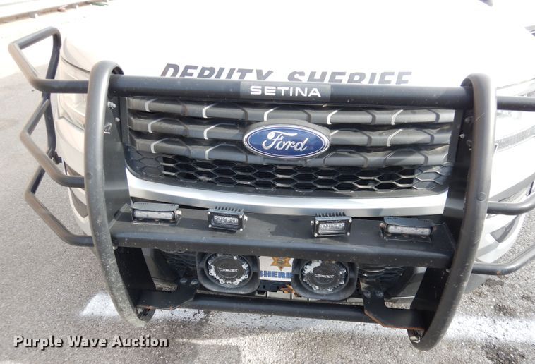 image for item DK3154 2016 Ford Explorer Police Interceptor  SUV