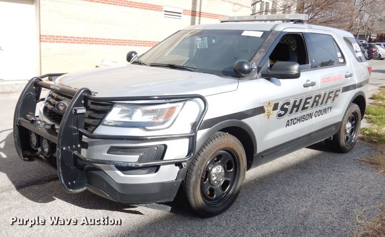 image for item DK3174 2016 Ford Explorer Police Interceptor  SUV