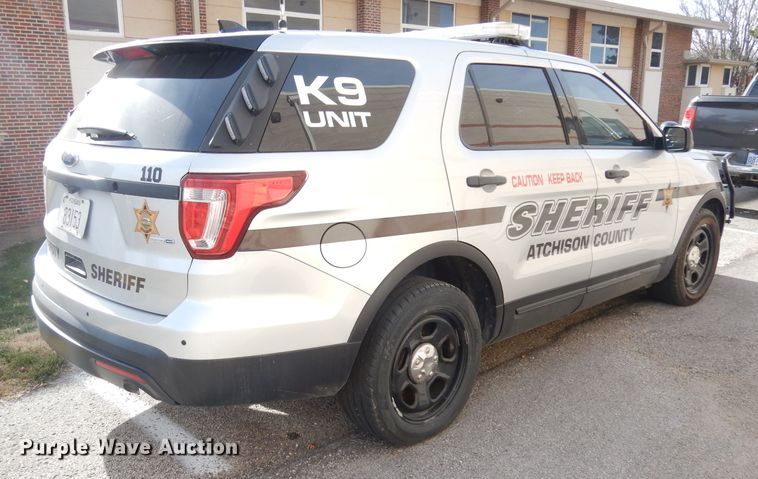 image for item DK3174 2016 Ford Explorer Police Interceptor  SUV