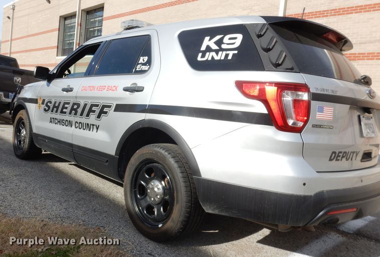 image for item DK3174 2016 Ford Explorer Police Interceptor  SUV