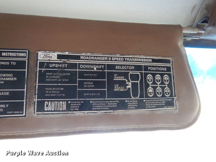 image for item DK3175 1994 Ford L9000 AeroMax  dump truck