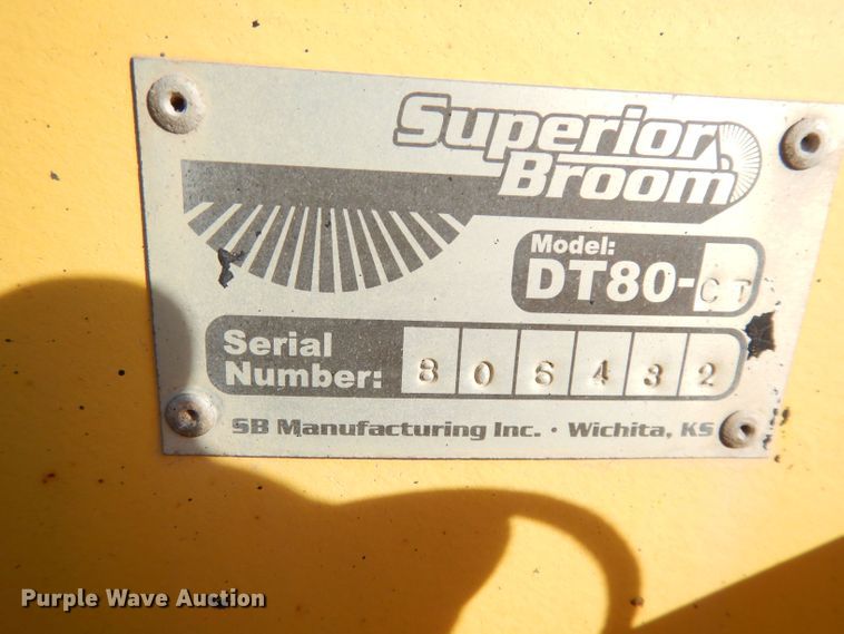 image for item DK3176 2013 Superior DT80CT  broom