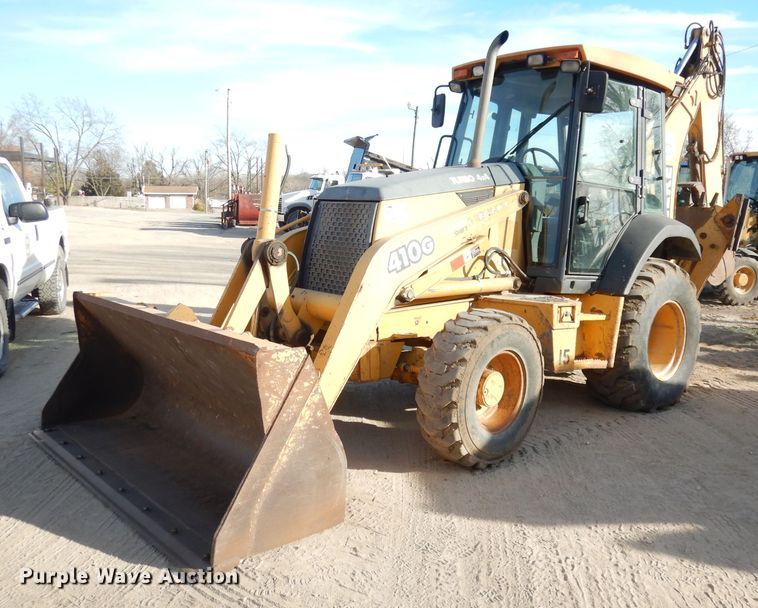 image for item DK3179 2002 John Deere 410G  backhoe