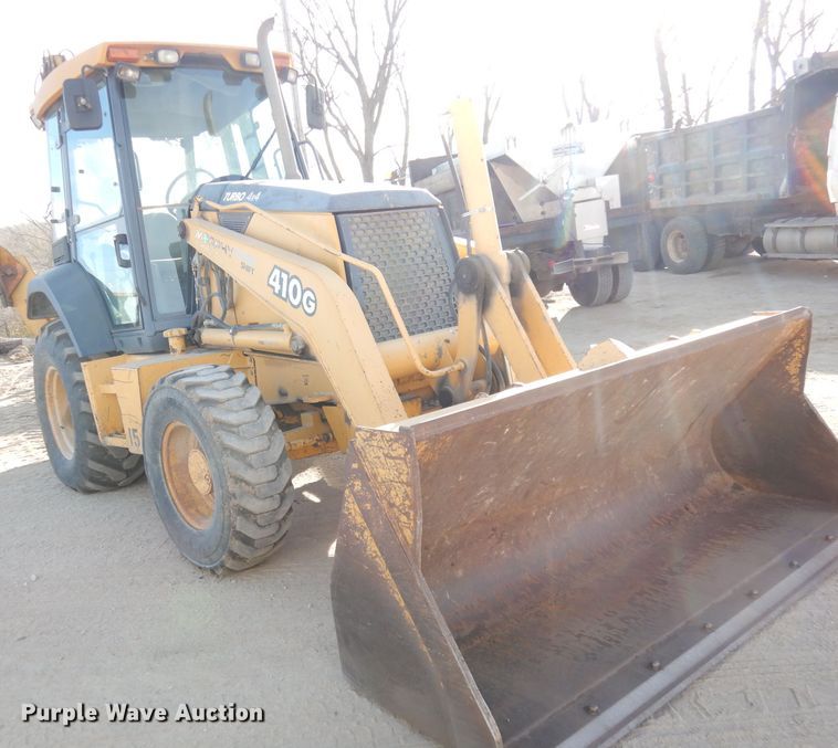 image for item DK3179 2002 John Deere 410G  backhoe