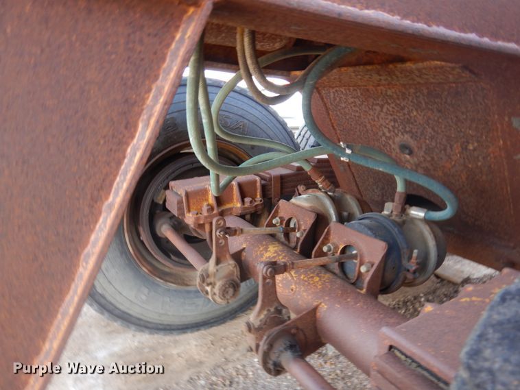 image for item DM5325 1977 Load King 182SG  bottom dump trailer