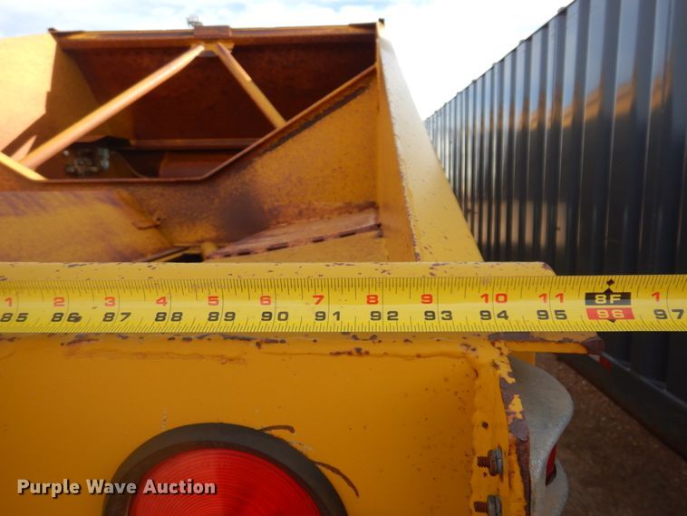 image for item DM5325 1977 Load King 182SG  bottom dump trailer
