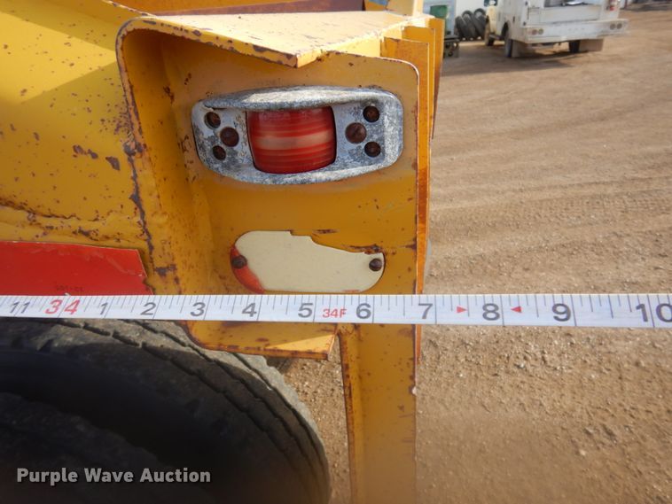 image for item DM5325 1977 Load King 182SG  bottom dump trailer