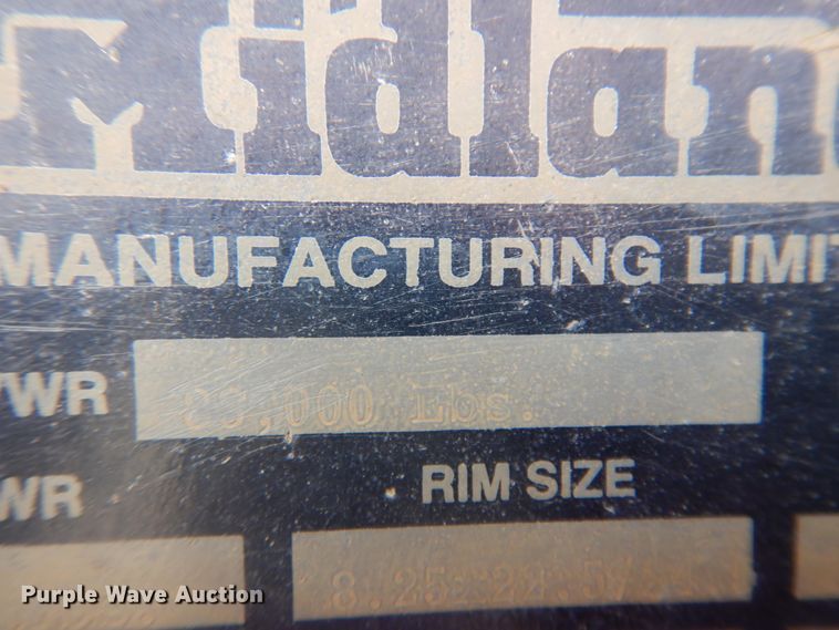 image for item DM5326 1996 Midland  bottom dump trailer